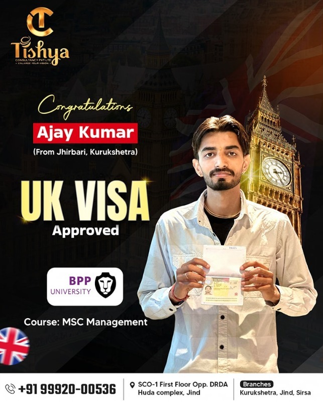 Ajay Kumar - UK Visa Approved (BPP University)