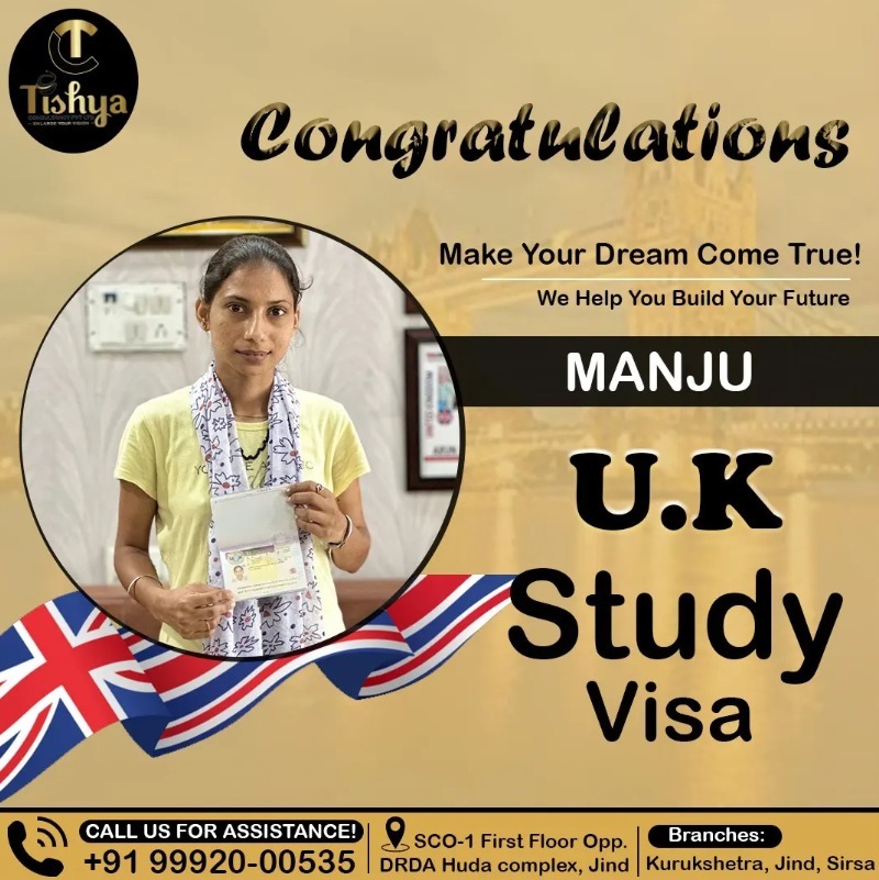 Manju - UK Study Visa Approved